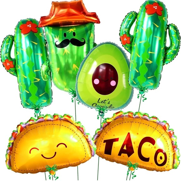 Katch On Other - 💜Mexian Balloons for Cinco de Mayo Decorations - 6Pcs | Fiesta Balloons,